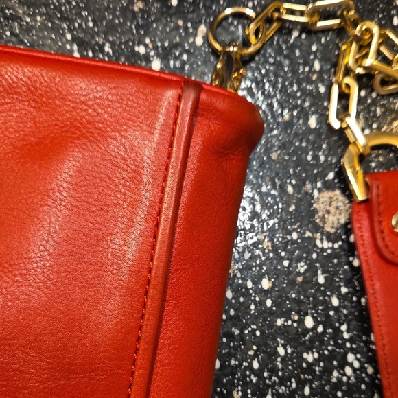 Tory Burch Red Clutch - Picture 5 of 13
